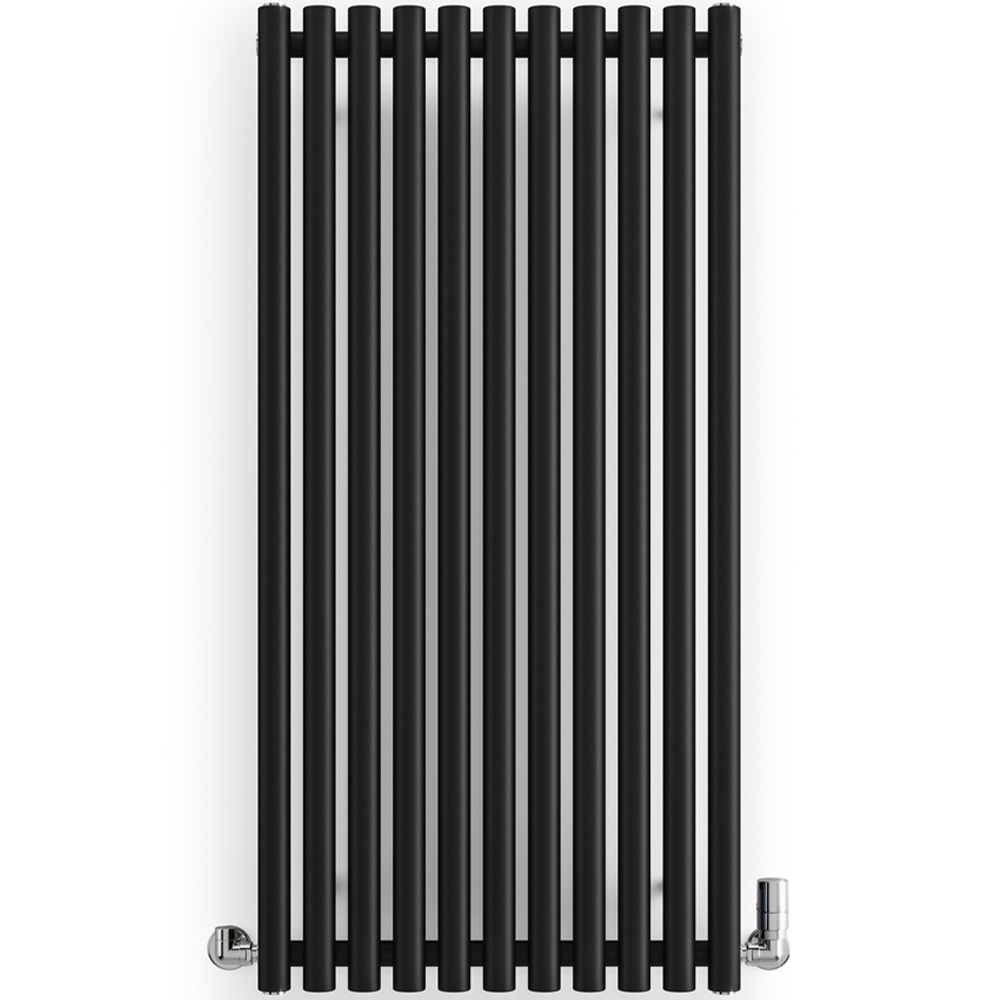 Terma Rolo Room 3028 BTU Heban Black Radiator 1200 x 590mm Image 3