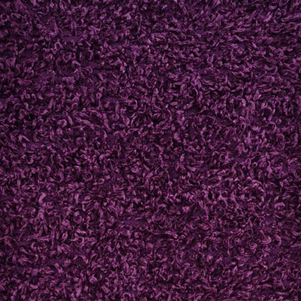 Rapport Home Oxford Purple Shaggy Super Absorbent Rug 88 x 55cm Image 3