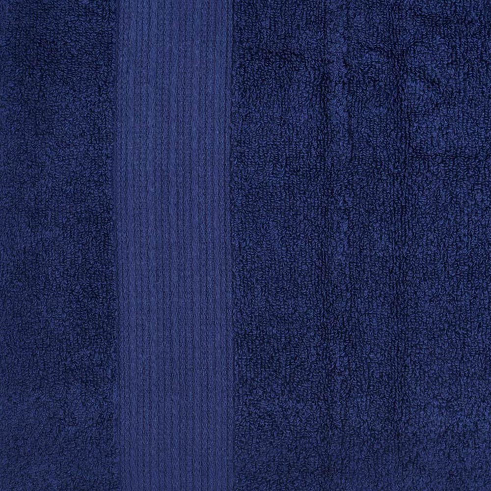 Wilko Supersoft Cotton Indigo Blue Hand Towel Image 2