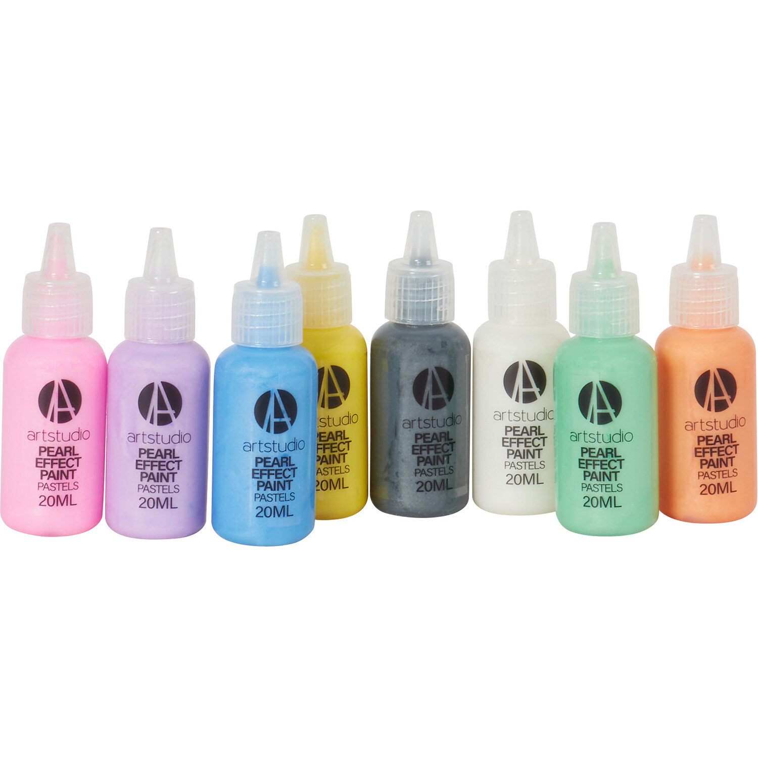 Art Studio Pearl Effect Paint - Pastels Image 2