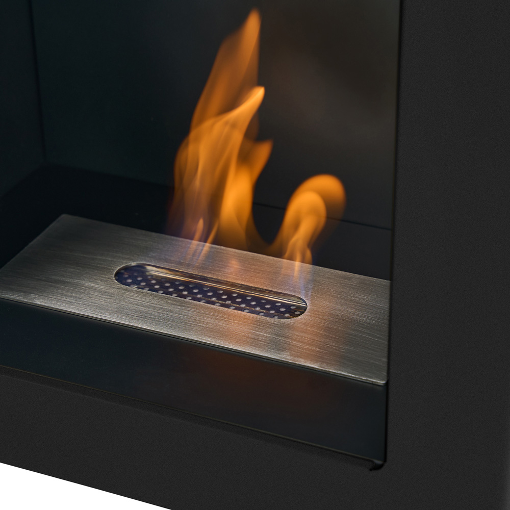 Adam Mira Black Bio Ethanol Stove 3000W Image 4