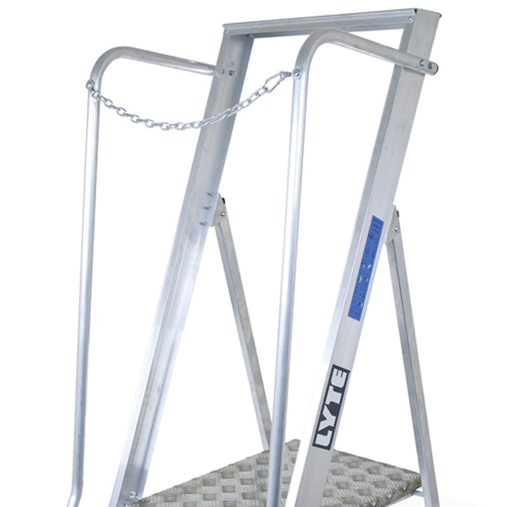 Lyte Ladders & Towers EN131-2 Professional 2 Tread Wide steps Image 2