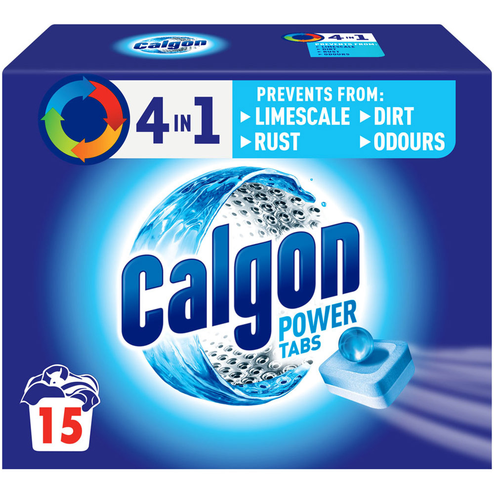 Calgon 4 in 1 Water Softener Powerball Tablet 15 Pack Image