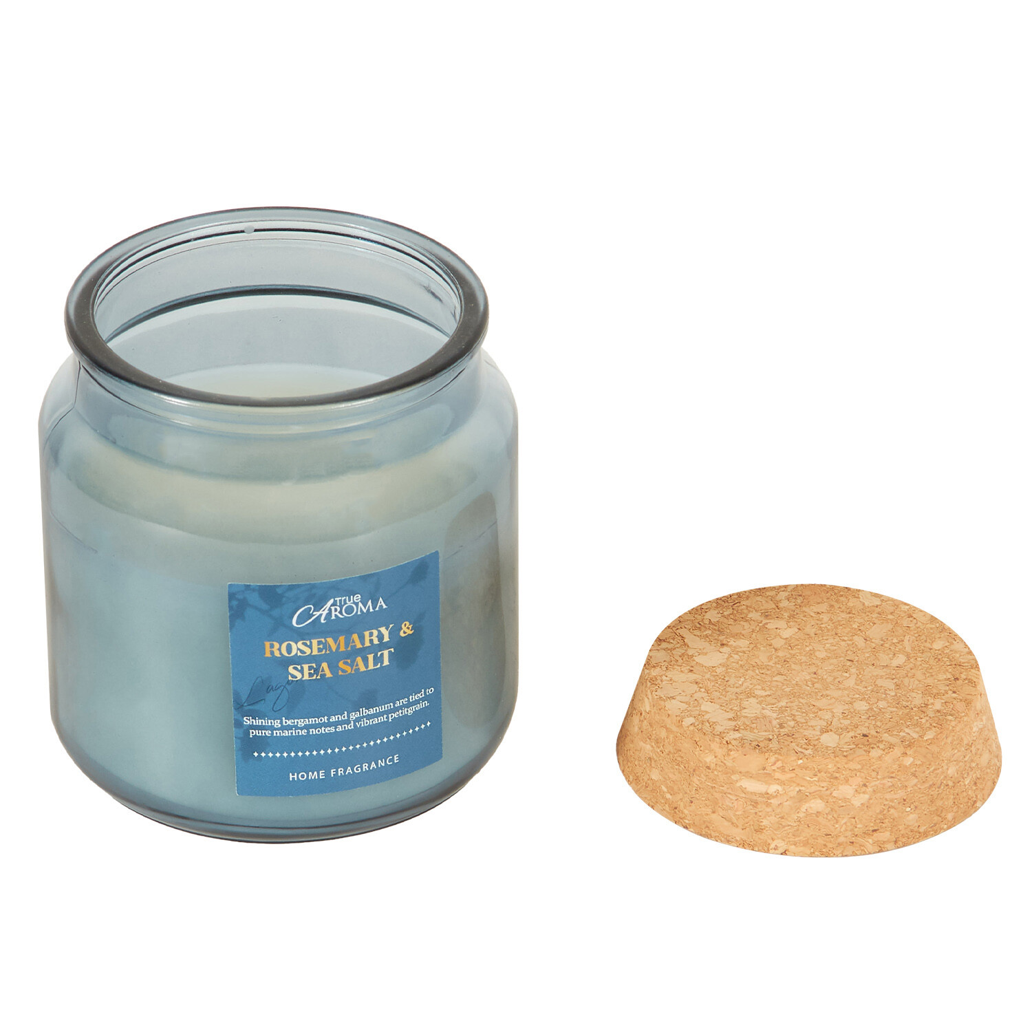 Glass Jar Candle with Cork Lid Image 7