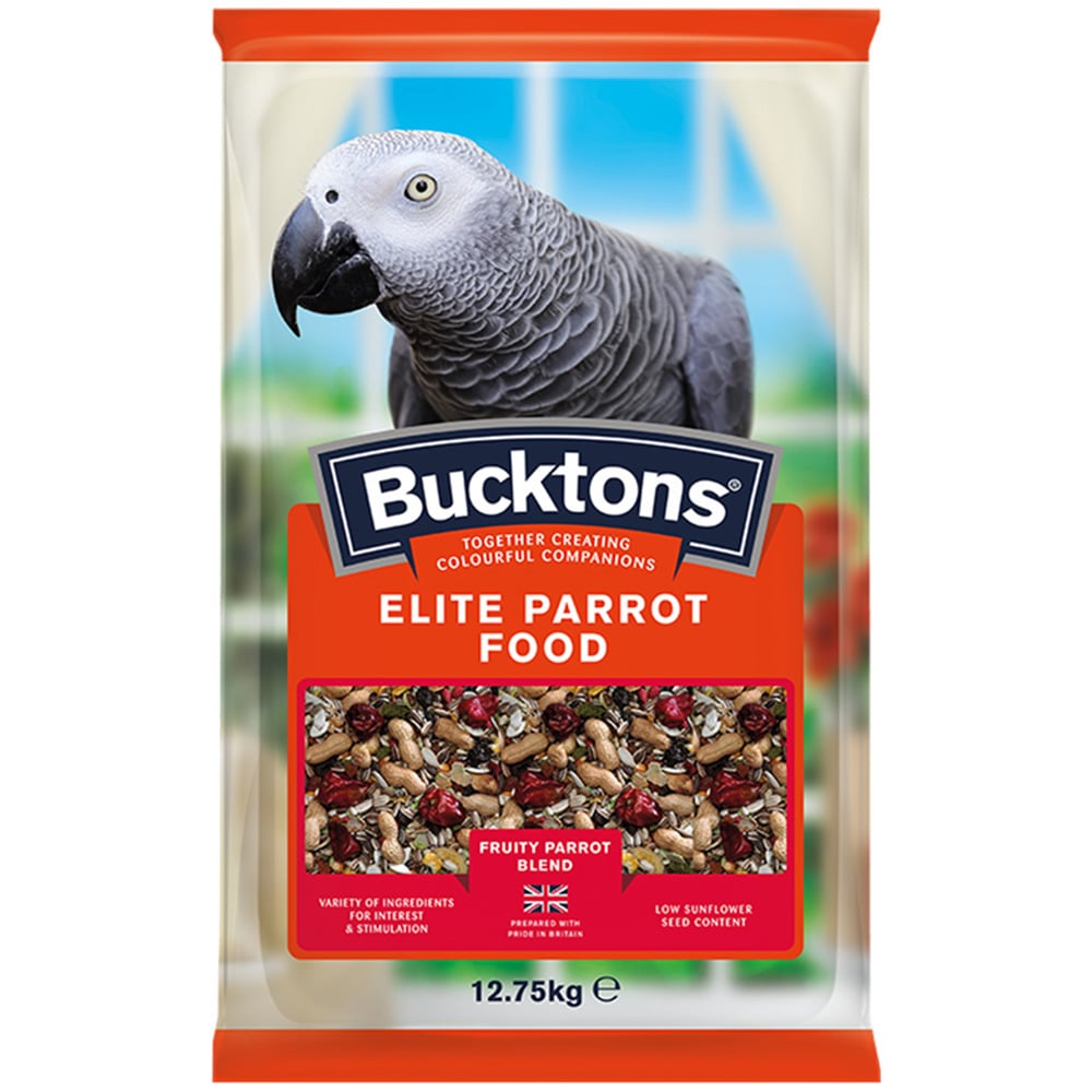 Bucktons Elite Parrot Bird Seed 12.75kg Image 1