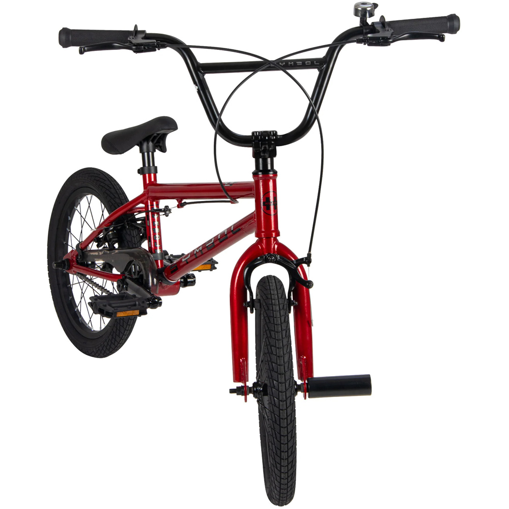 HUFFY Symbol Freestyle 16-inch Candy Red BMX Bike Image 3