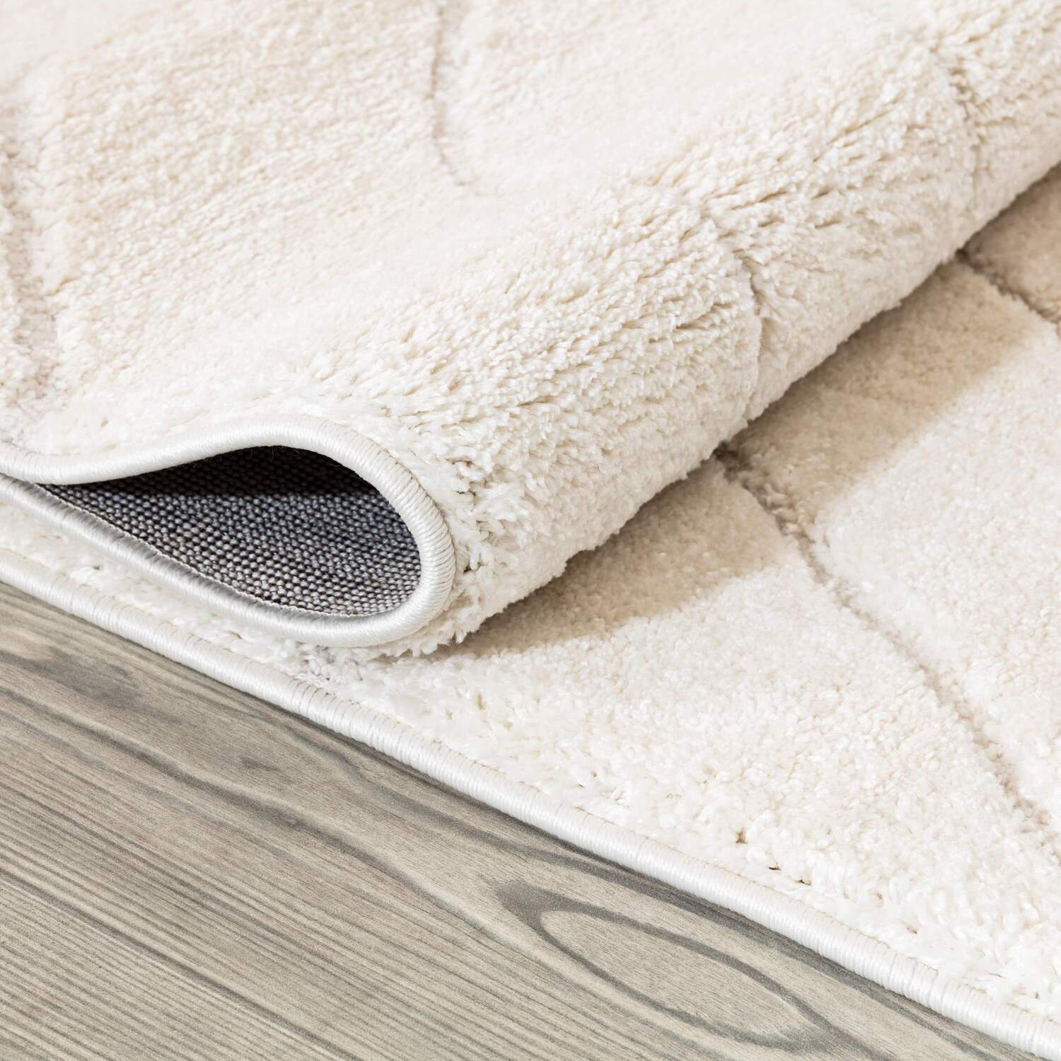 Savanna Wave Rug - White / 160cm Image 2