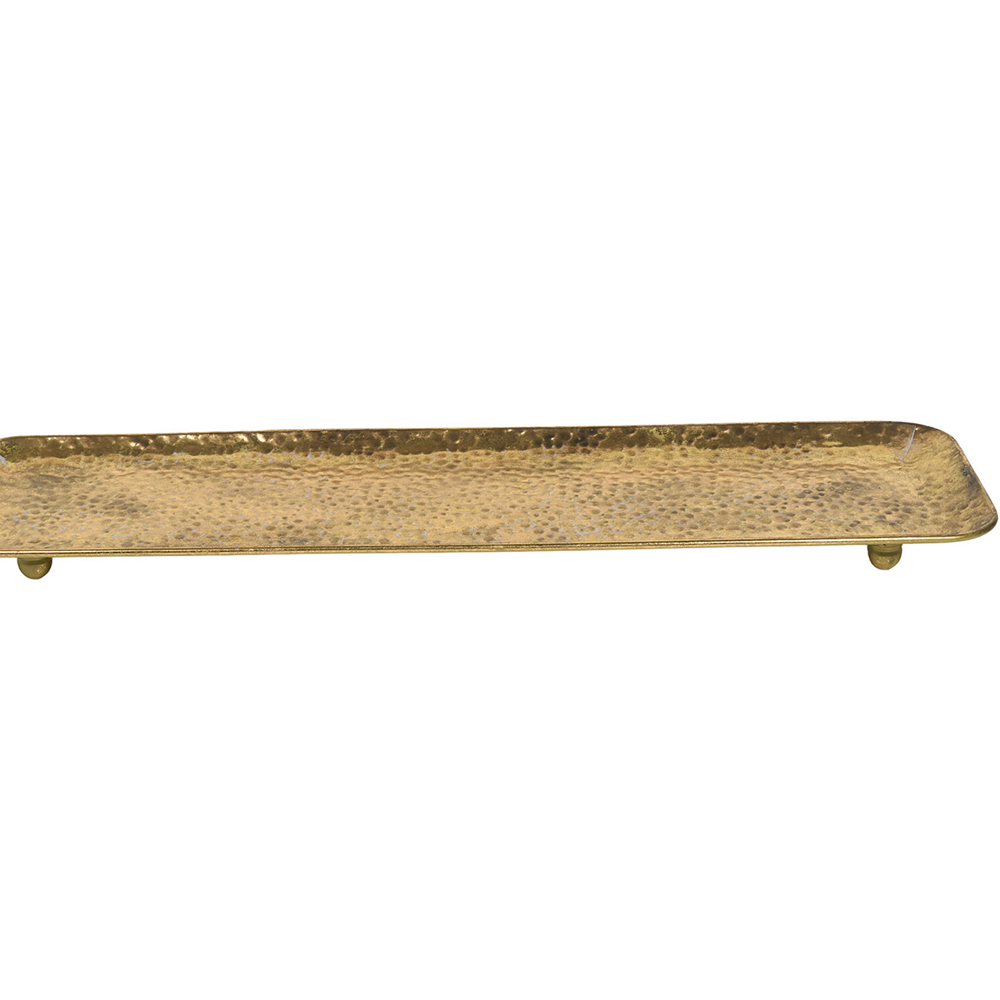 Ottilie Metal Tray Gold Image 5