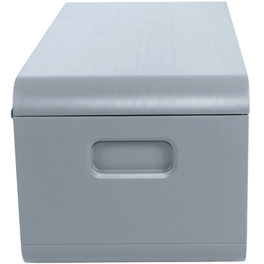 Lifetime Products 514L Grey Modern Outdoor Storage Deck Box Image 5