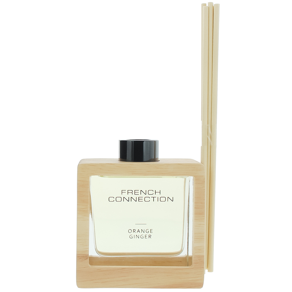 French Connection Wooden Collection Orange Ginger Reed Diffuser 100ml Image 2