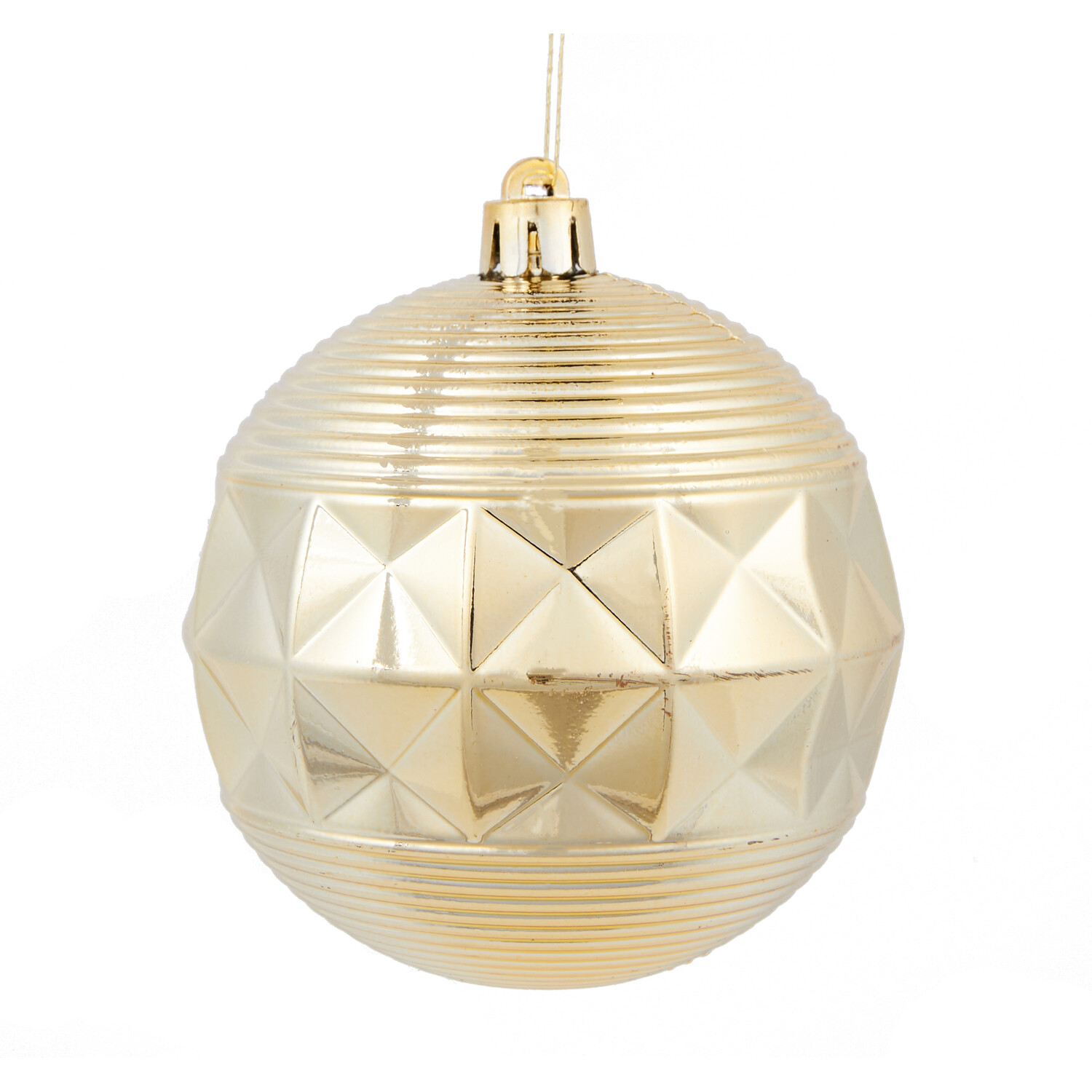 Set of 16 Champagne BaublesChampagne Image 5