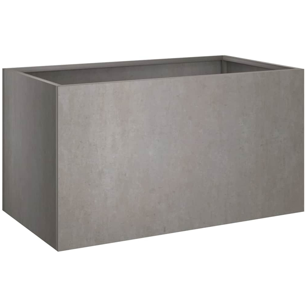 vidaXL Brown Corten Steel Garden Planter 39 x 40 x 62cm Image 3