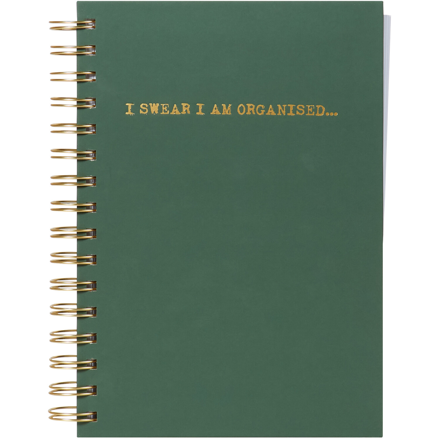 Undated Planner - Green Image 1