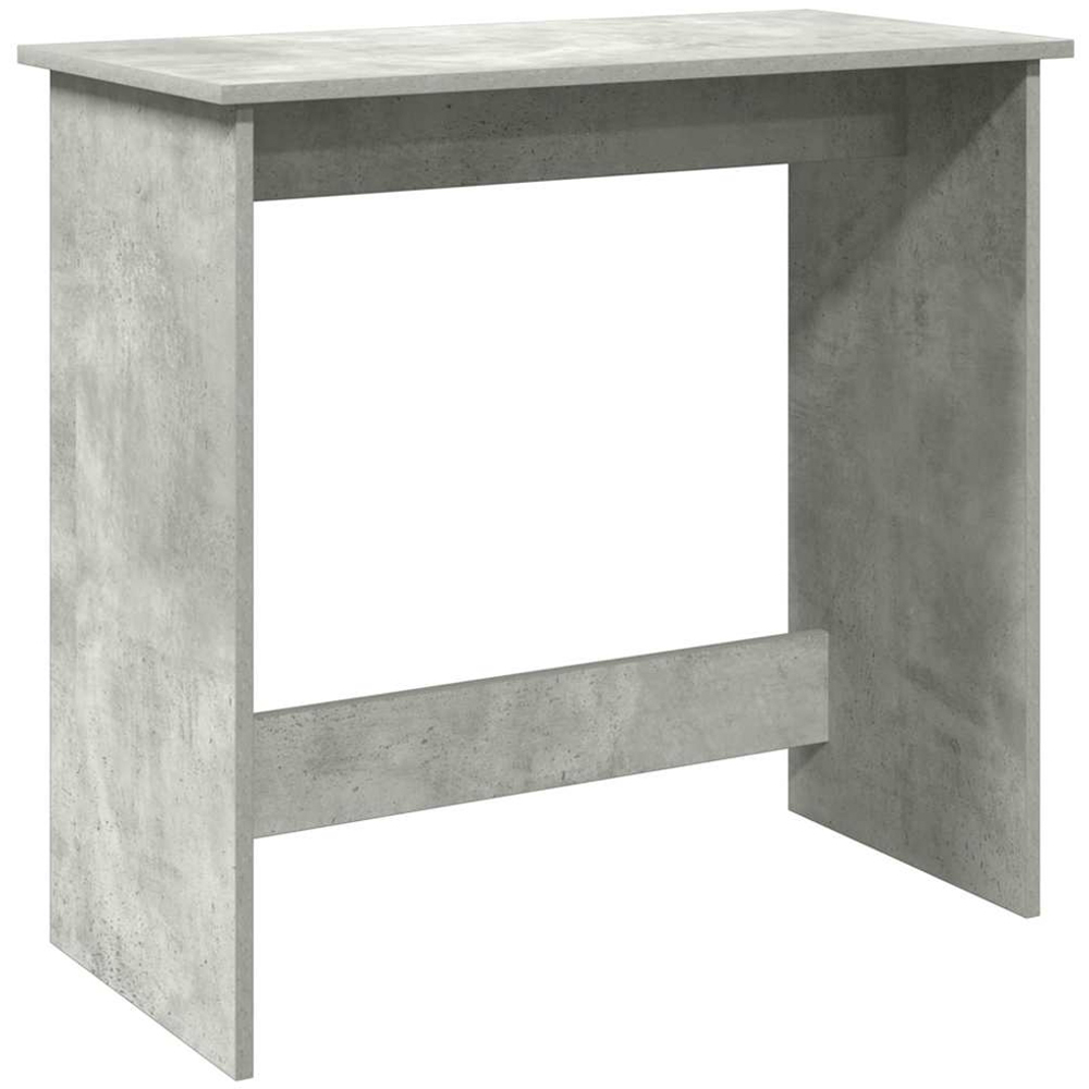 vidaXL Office Desk Concrete Grey Image 2