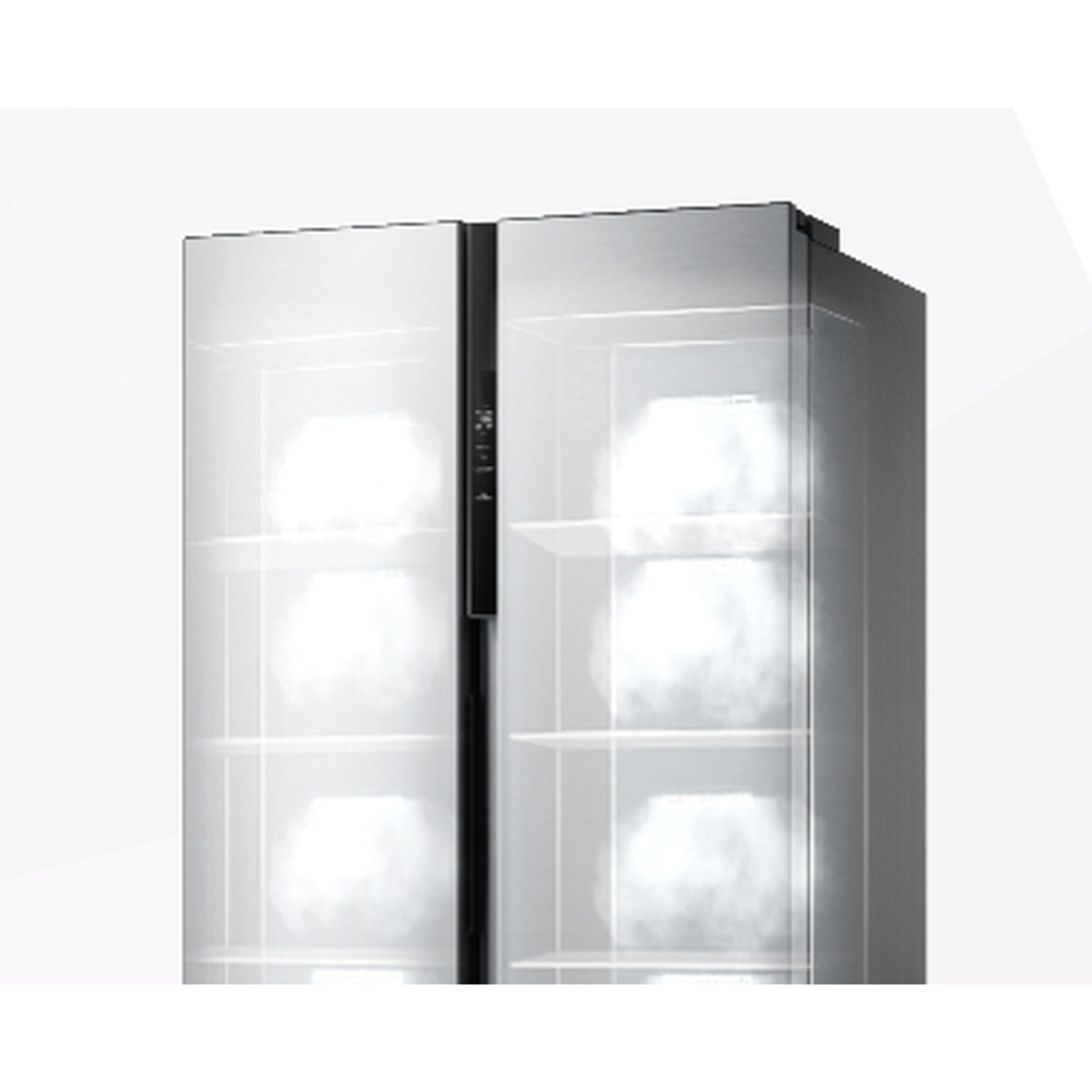 Midea MDRS619FIE46 Inox Total No Frost 460L Fridge Freezer Image 7