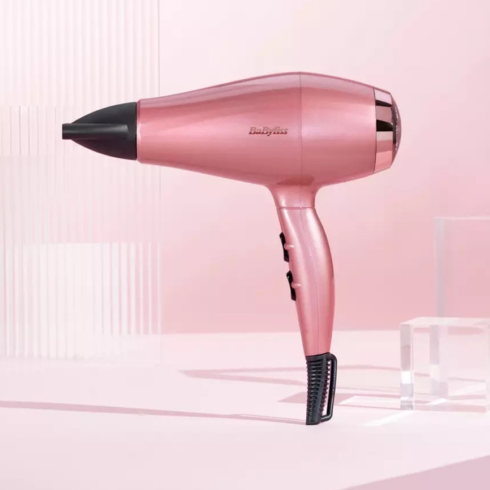 BaByliss Impressions Pink Hair Dryer 2000W Image 8