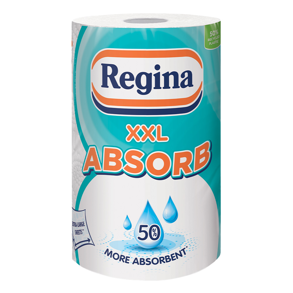 Regina XXL Absorb Kitchen Towel 1 Roll 3 Ply 100 Sheets Image 1