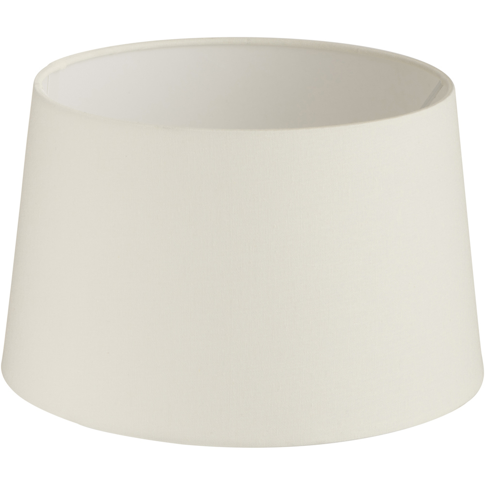 Wilko Off White Tapered Shade 33cm Wilko