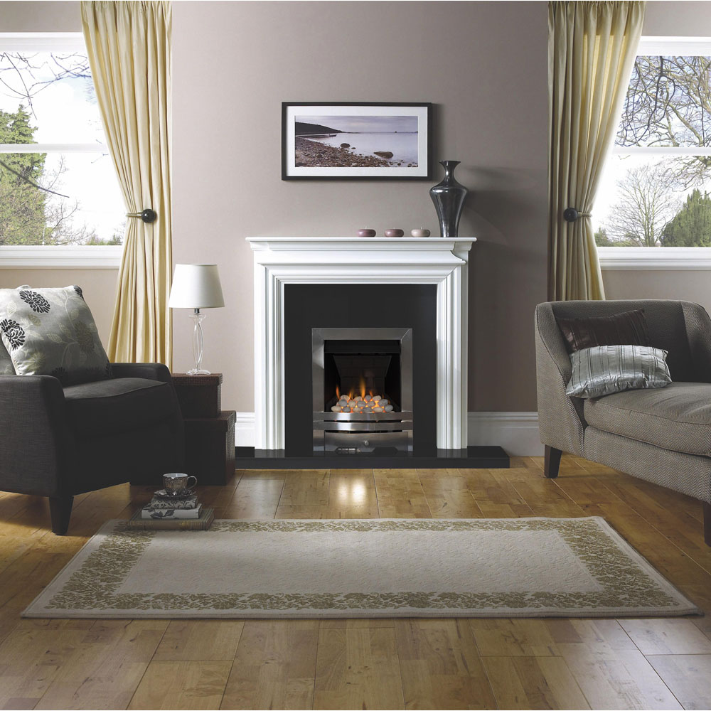 Focal Point Lulworth Chrome Multiflue Gas Fire Image 2