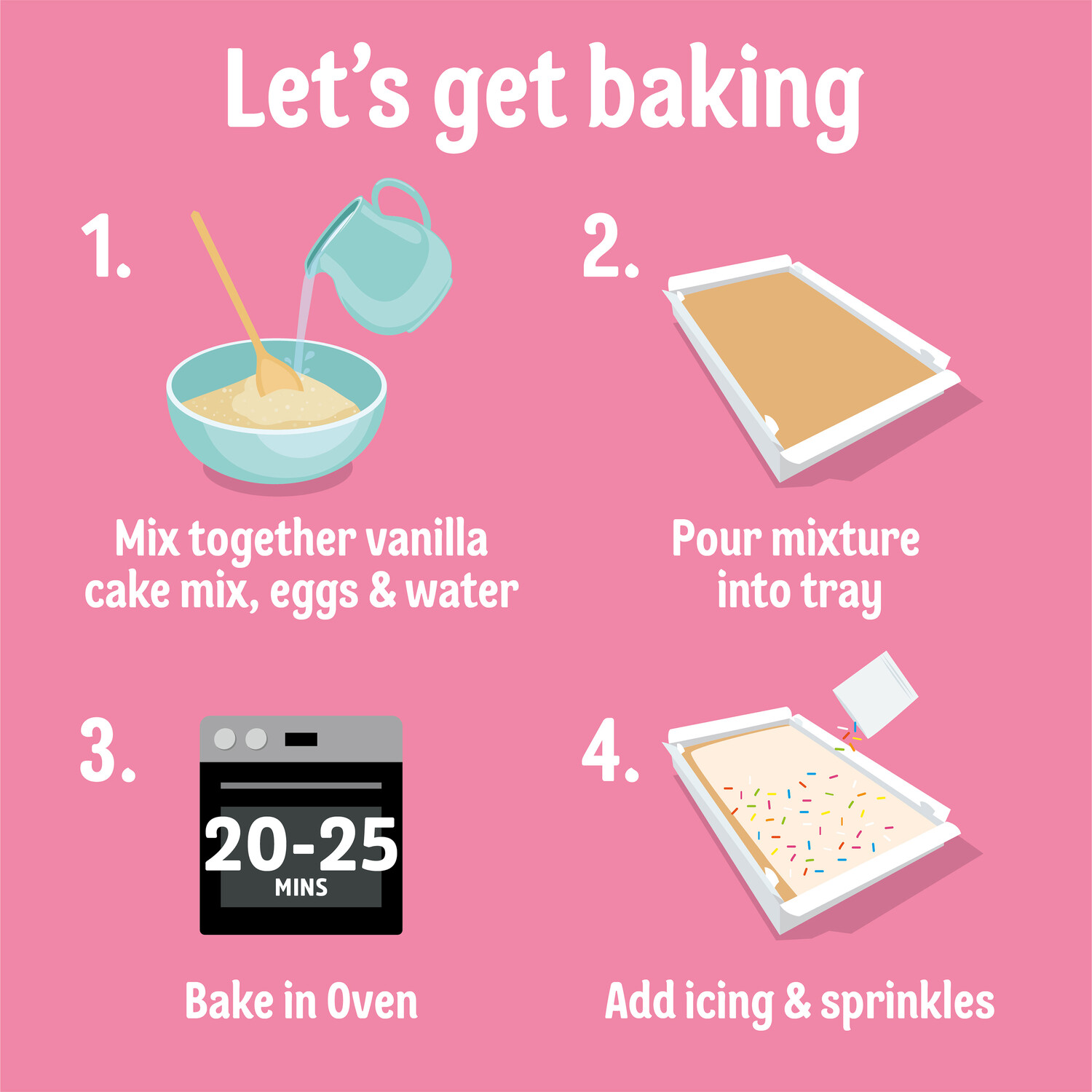 Dr. Oetker Vanilla Old School Cake Mix Image 4