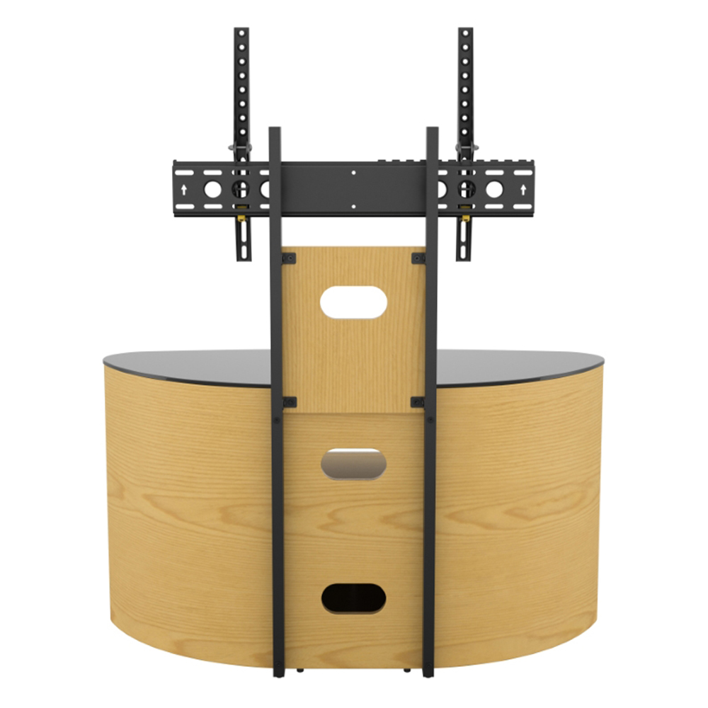 AVF Affinity Blenheim Oak Mount Curved TV Unit Image 5