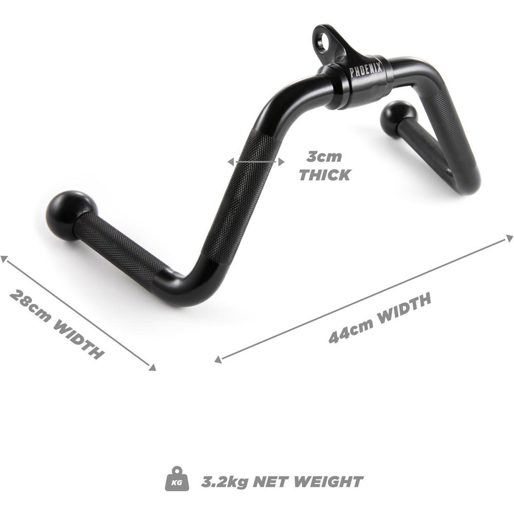 Phoenix Curl Bar Cable Machine Attachment Image 3