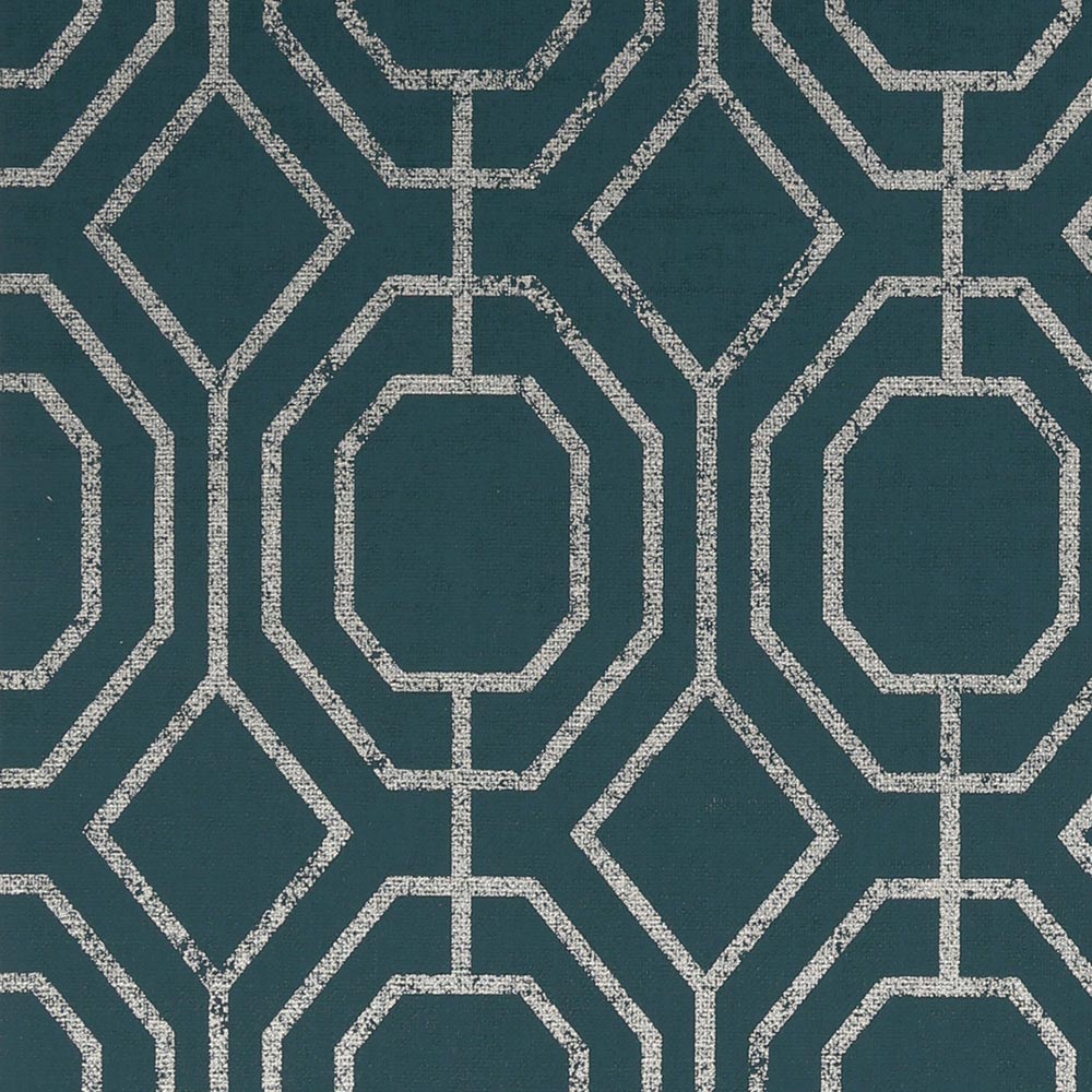 Superfresco Easy Luxe Geo Teal Wallpaper Image 3