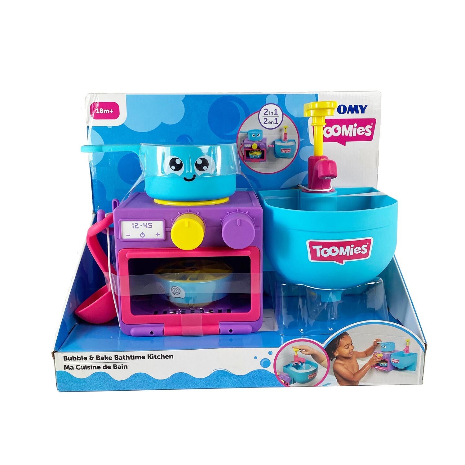 Toomies Bubble & Bake Bathtime Kitchen Image 1