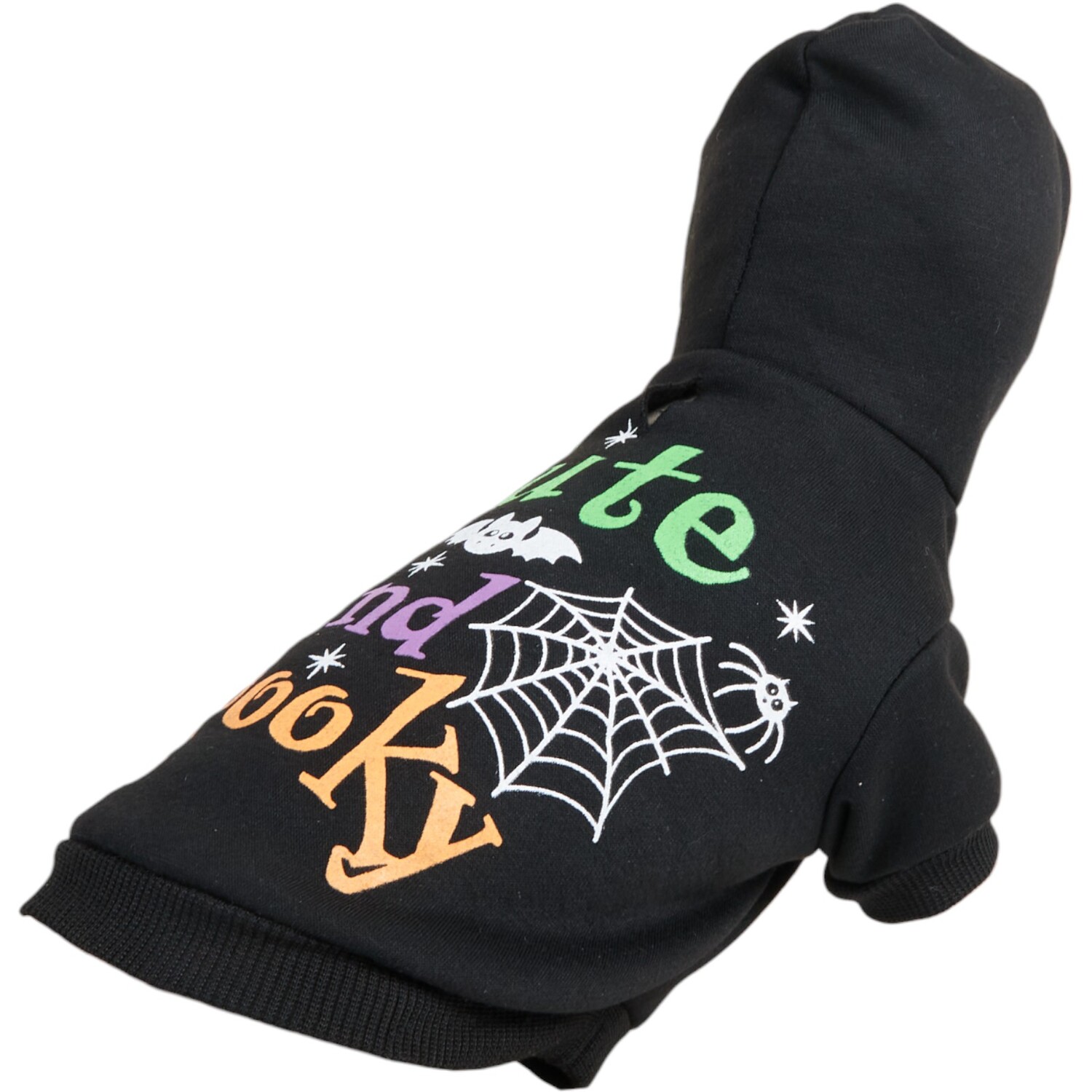 Halloween Dog Hoodie Black Medium Image 2