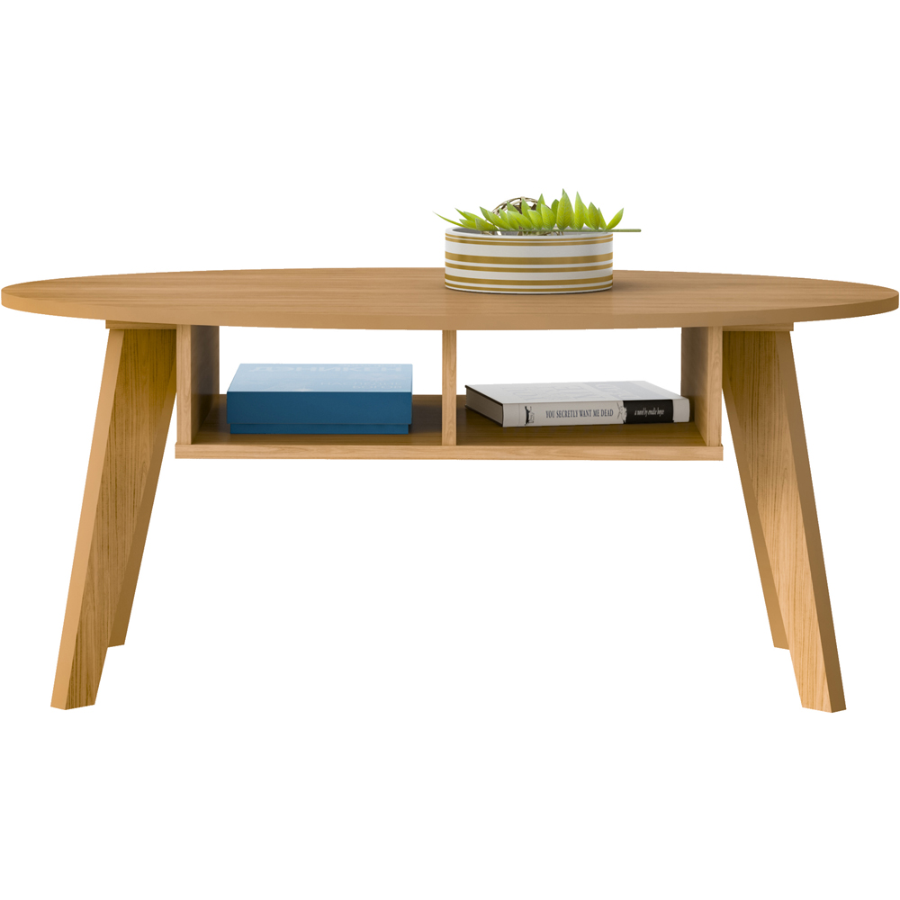 Seconique Naples Oak Effect Coffee Table Wilko