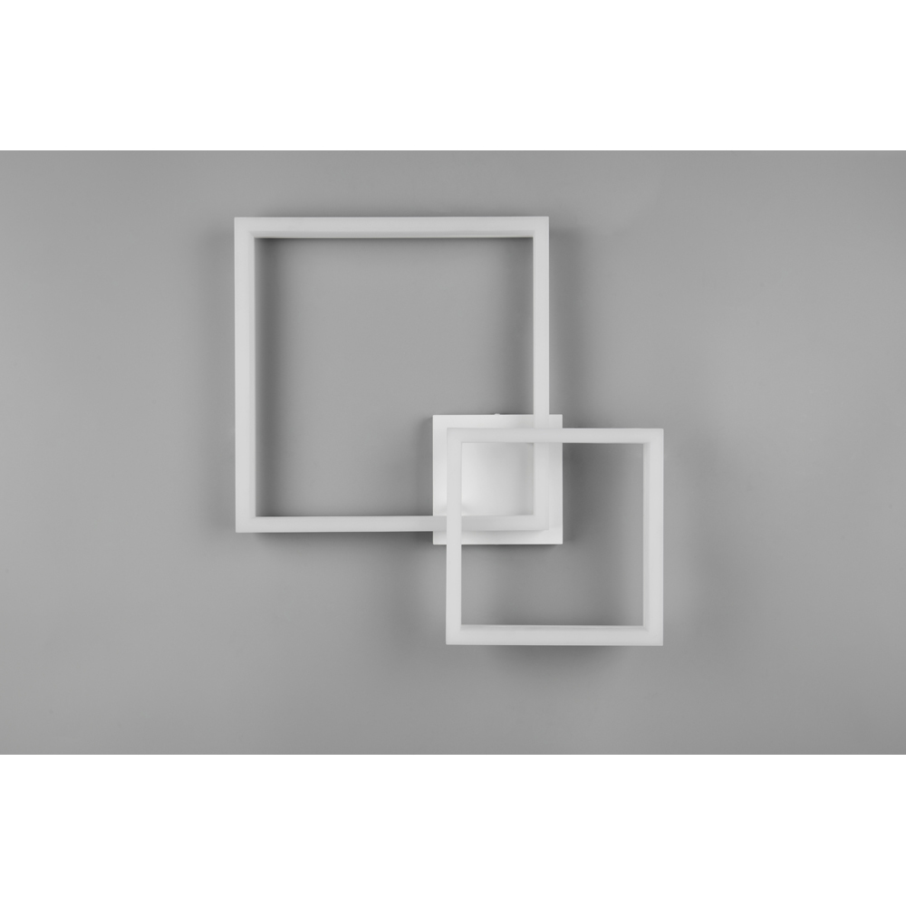 TRIO Camino Matt White LED Ceiling Light Image 5