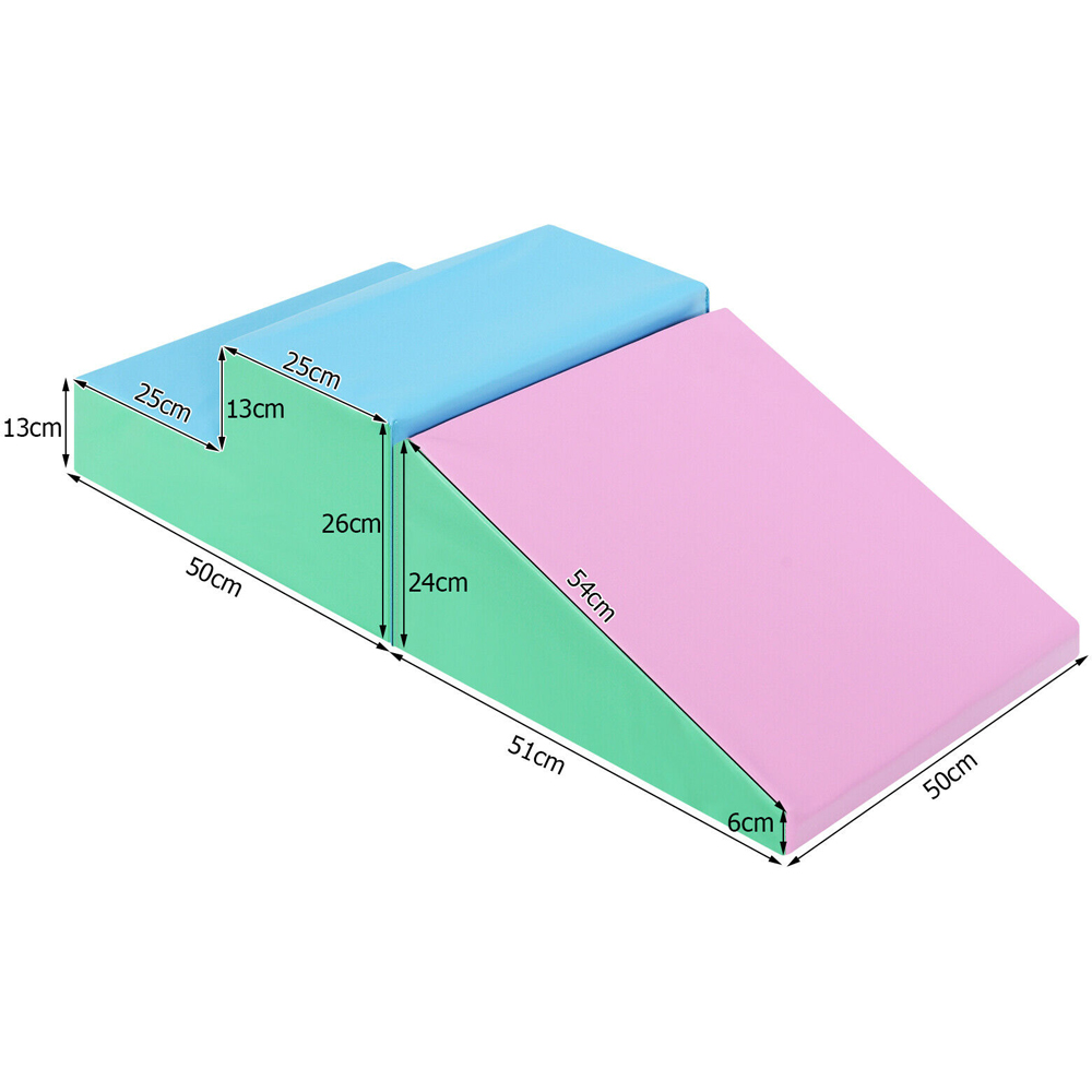 Costway Toddler Climb and Crawl Foam Playset Image 9
