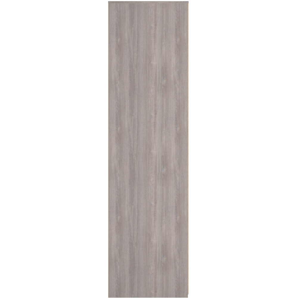 Crowndale Hong Kong 2 Door Grey Oak Tall Wardrobe Ready Assembled Image 3