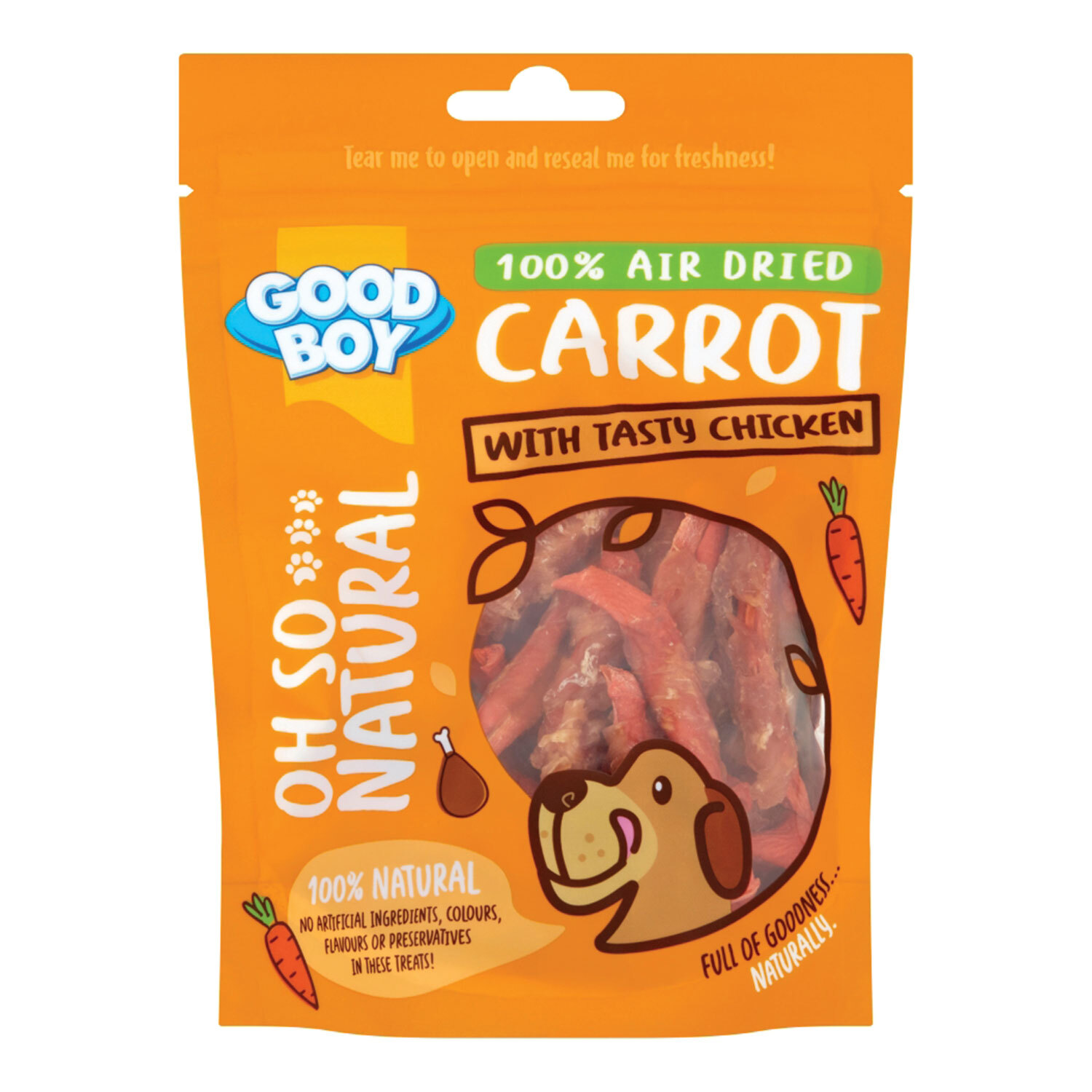 Oh So Natural With Tasty Chicken - Carrot Image