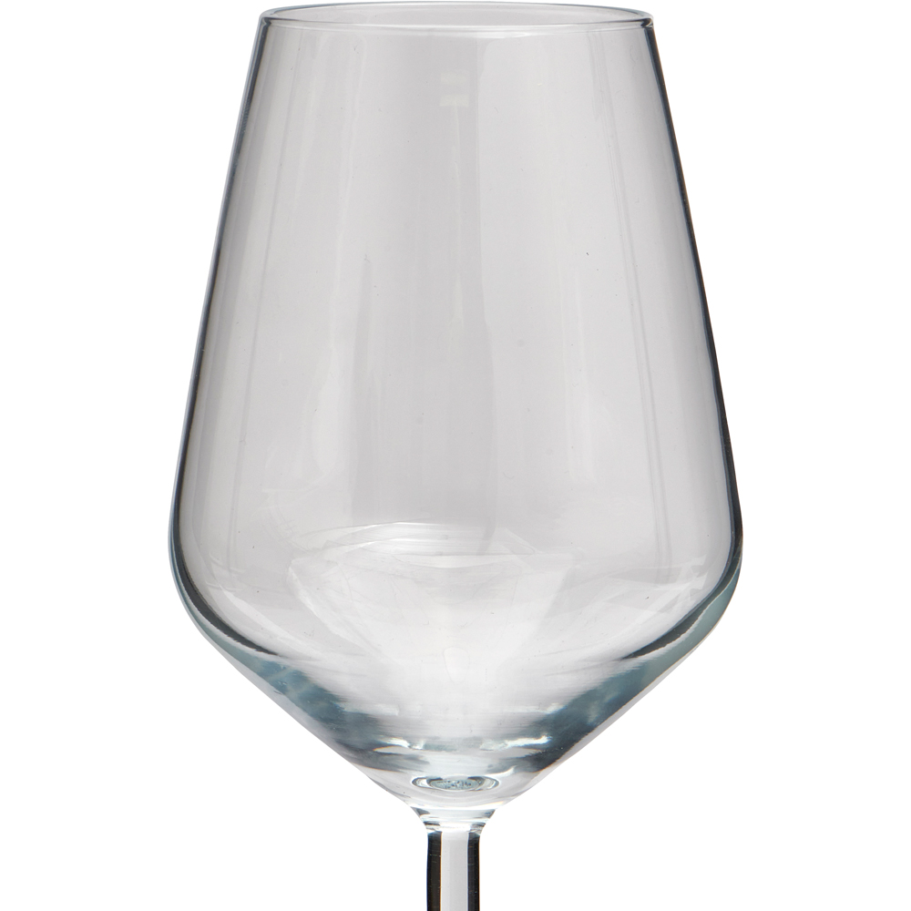 Wilko Curved White Wine Glass Image 2