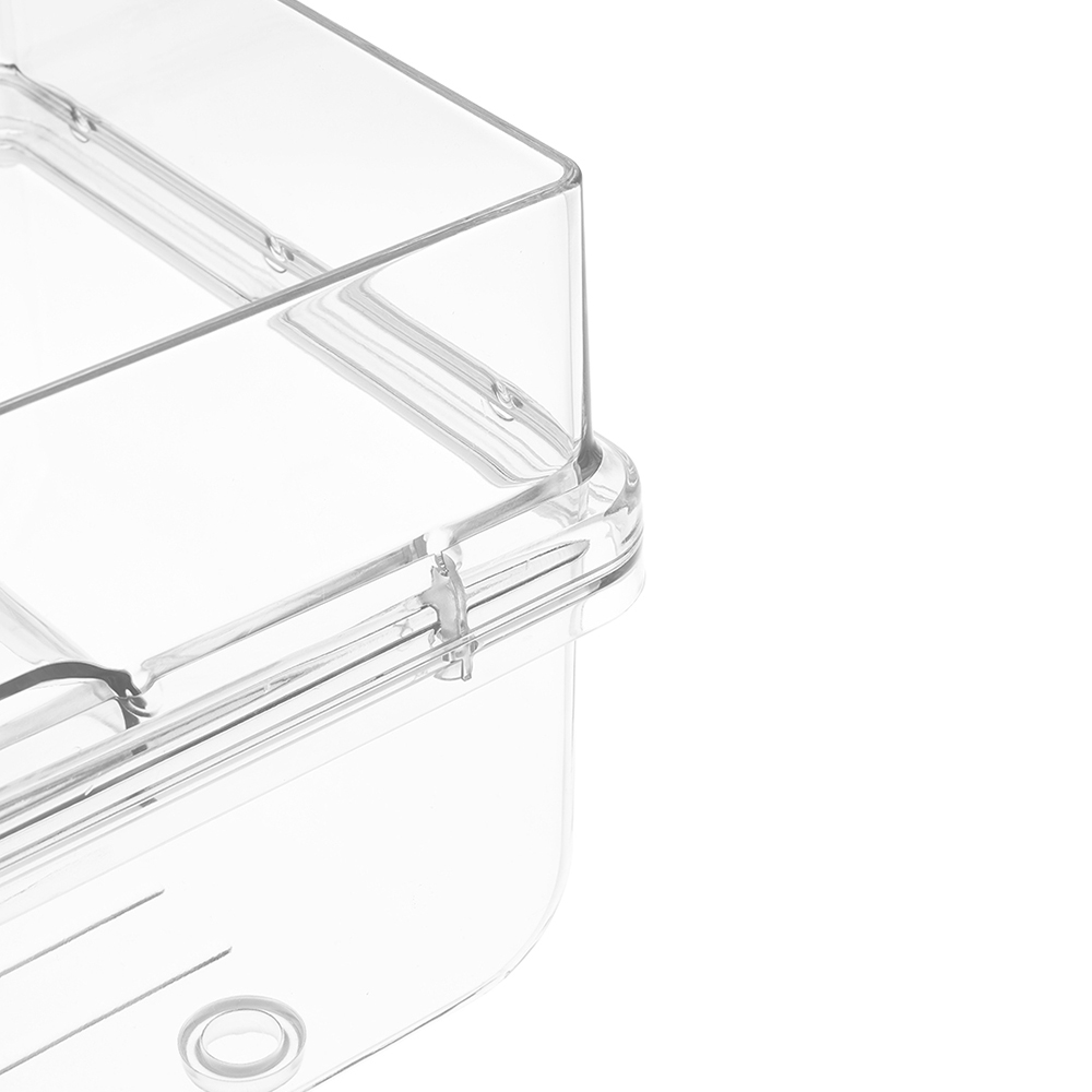 Living and Home 2-Tier Clear Rolling Can Dispenser 37 x 17 x 14.5cm Image 5
