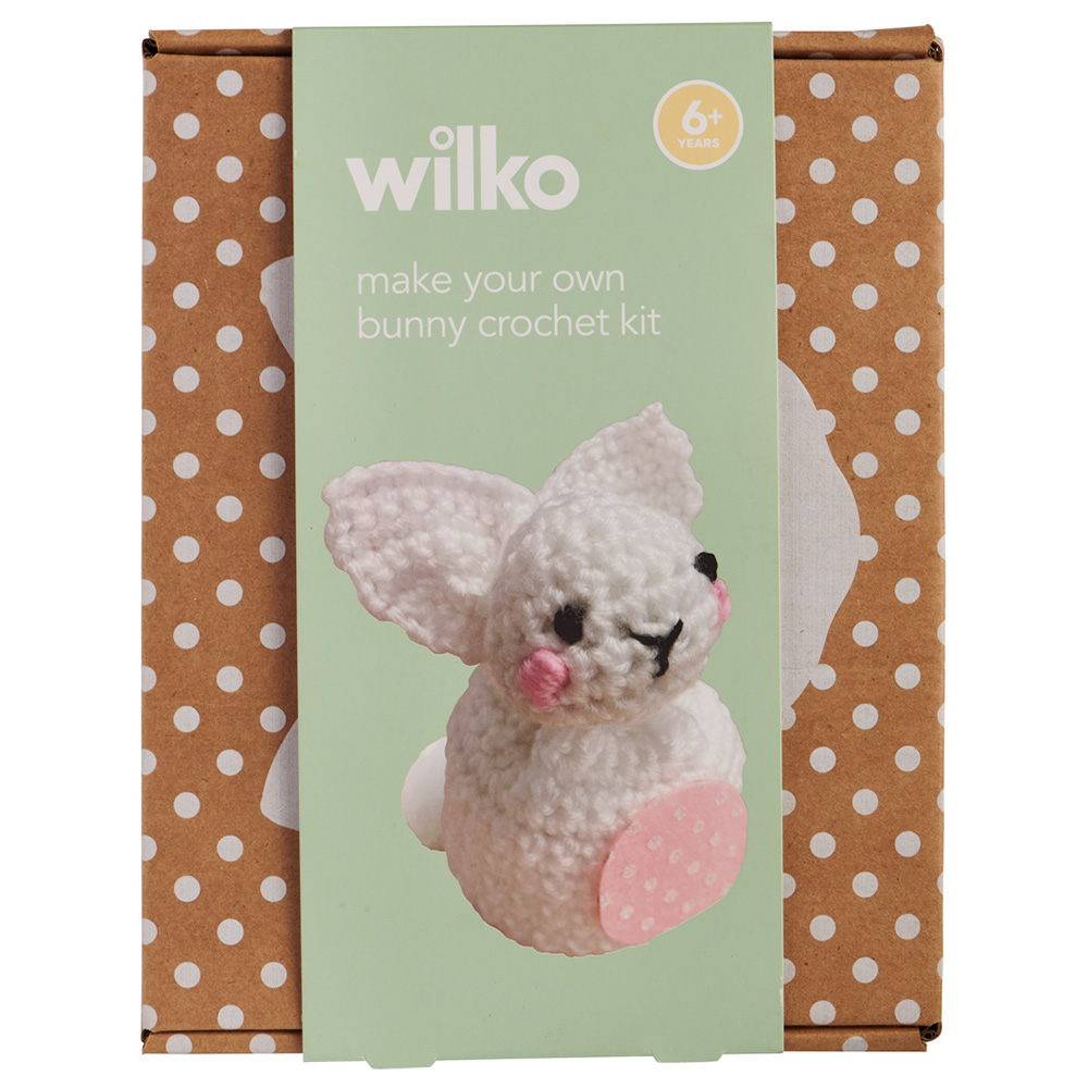 Wilko Make Your Own Bunny Crochet Kit Image 3