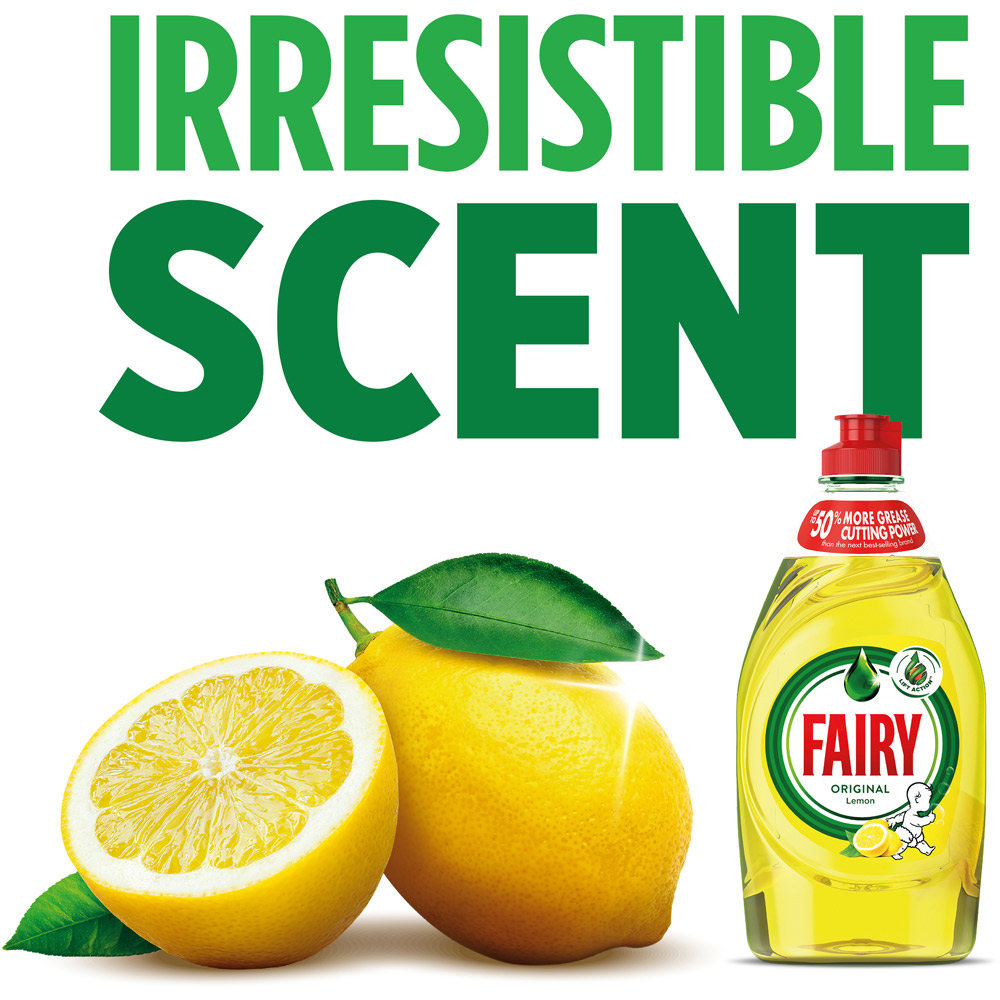 Fairy Lemon Washing Up Liquid 1.015L Image 2