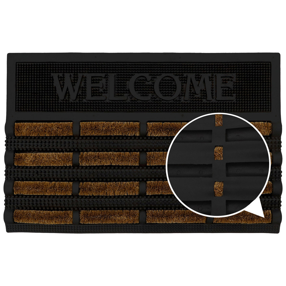 JVL Nimbus Welcome Scraper Doormat 40 x 60cm Image 7