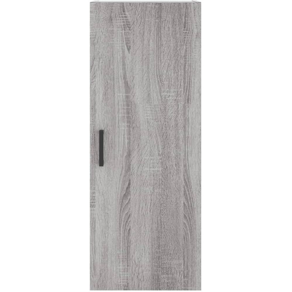 vidaXL Single Door Grey Sonoma Wall Mounted Cabinet Image 7