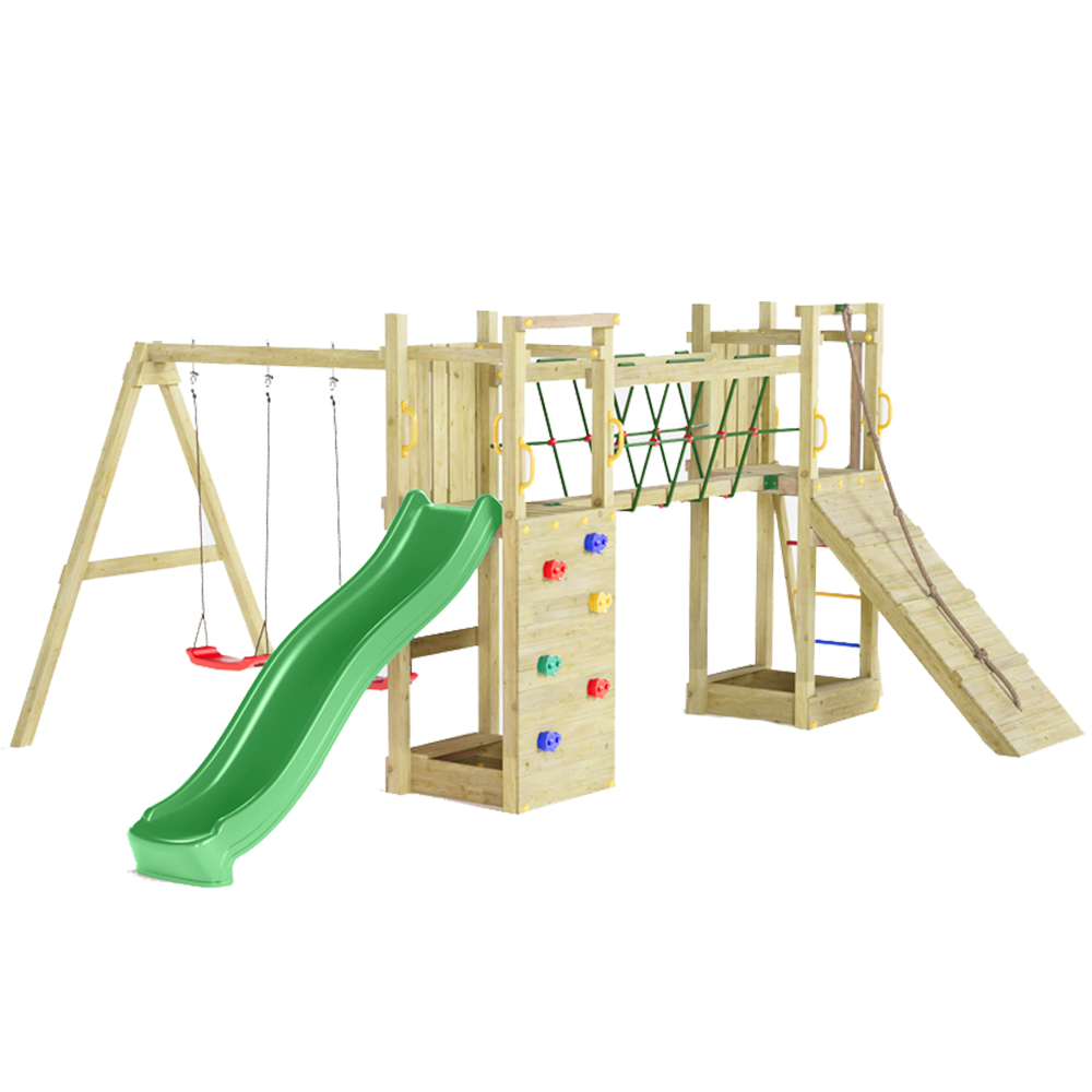 Shire Kids Maxi Fun Tower with Double Swing Image 1