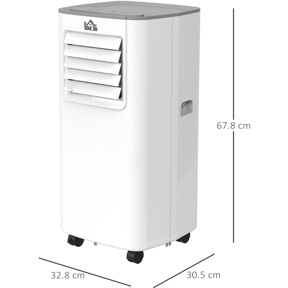 HOMCOM White 4 in 1 Portable Air Conditioner Image 4