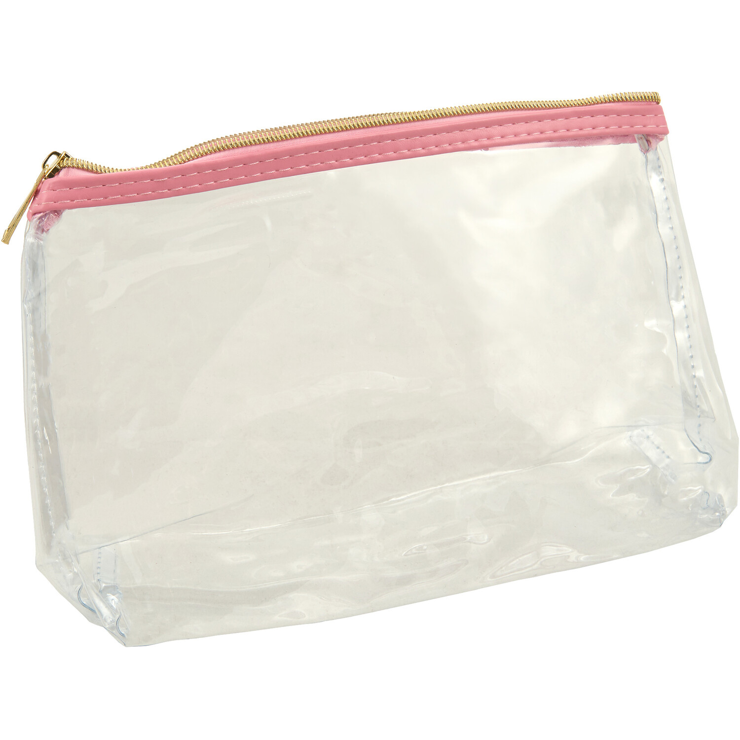Pink Double Floral Make Up Bag 2 Pack Image 3