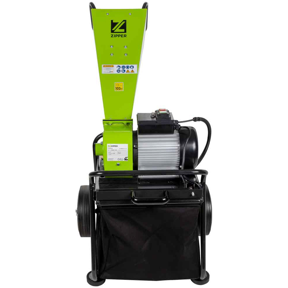 Zipper ZI-HAEK2800-230 2800W Electric Garden Shredder Image 3