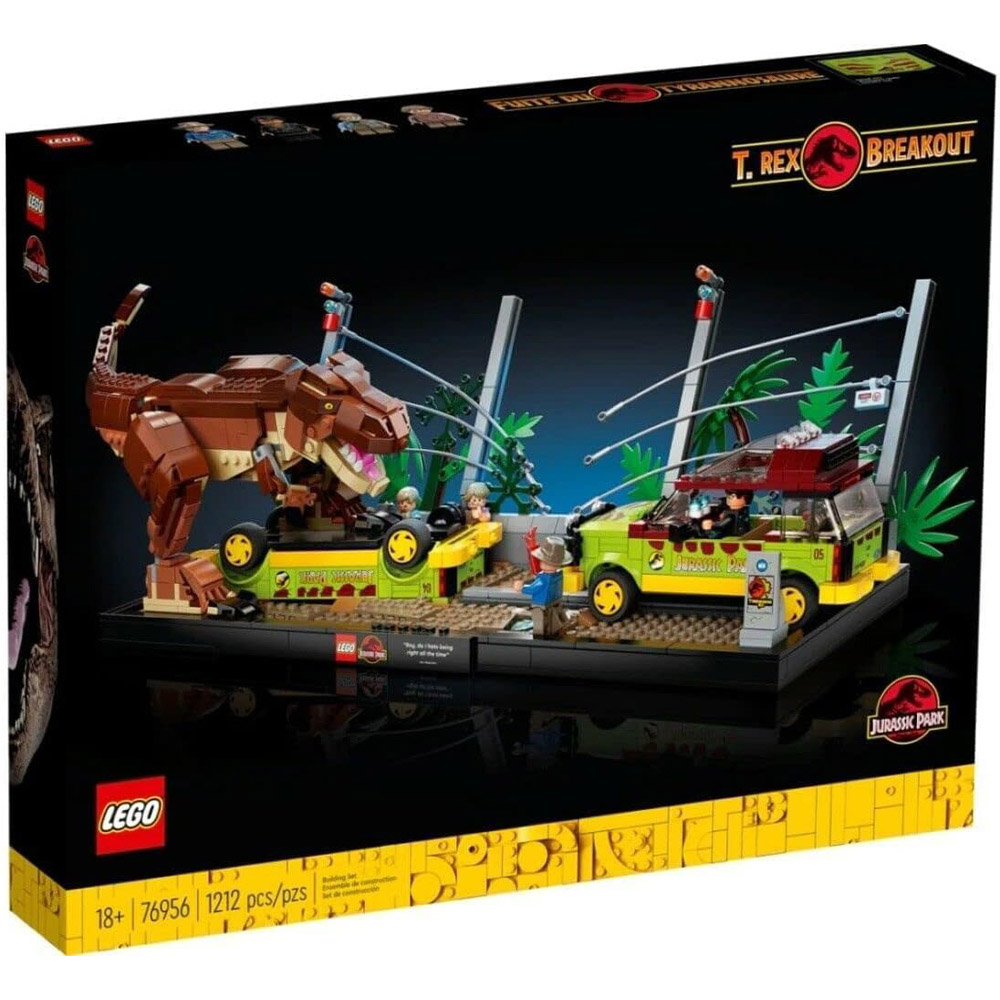 LEGO Jurassic Park T Rex Breakout Building Kit Image 1