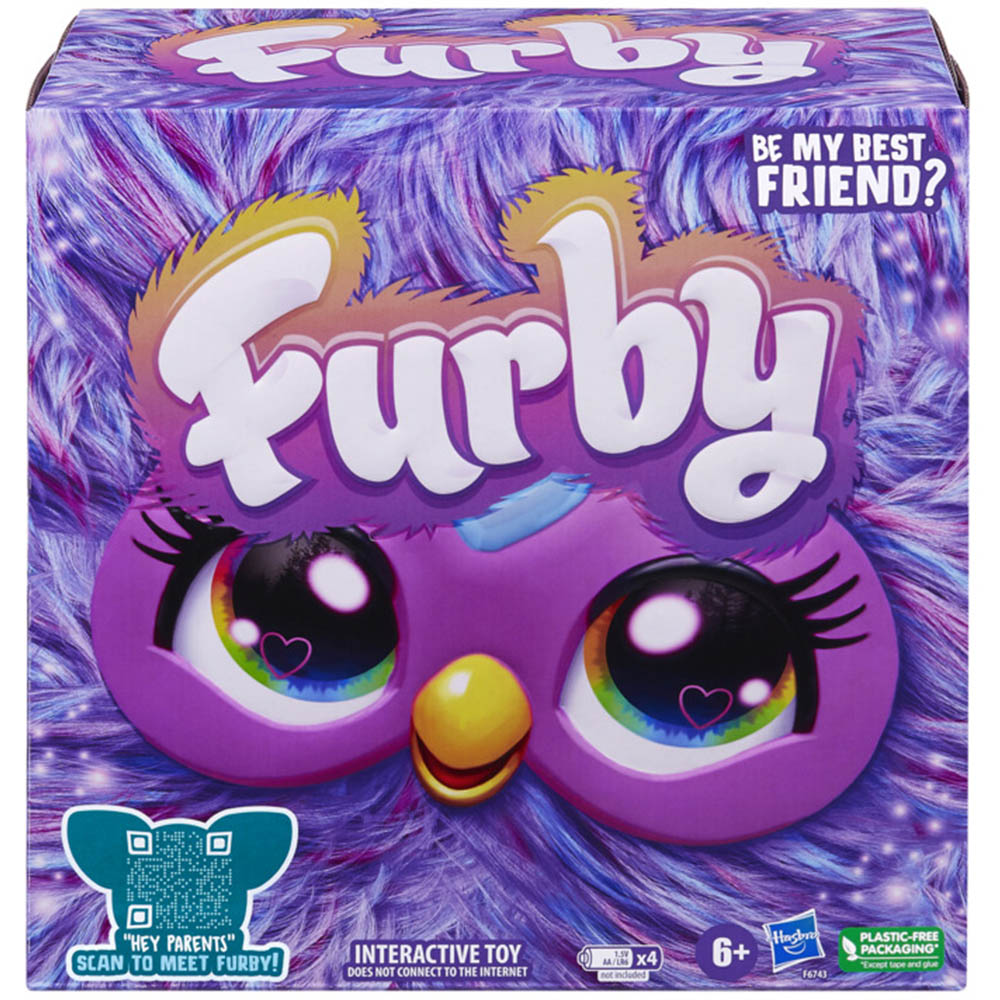 Furby Purple Interactive Plush Toy Image 1