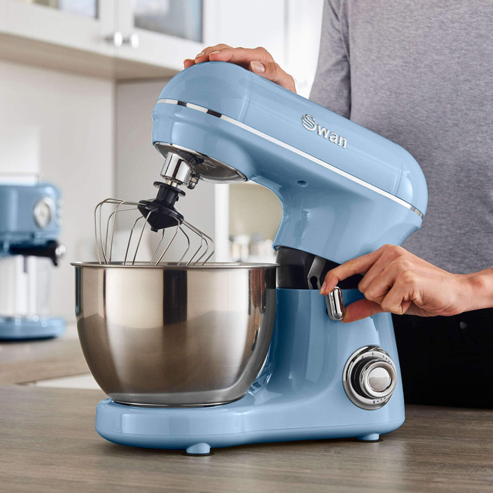 Swan SP21060BLN Blue Retro Stand Mixer 800W Image 7