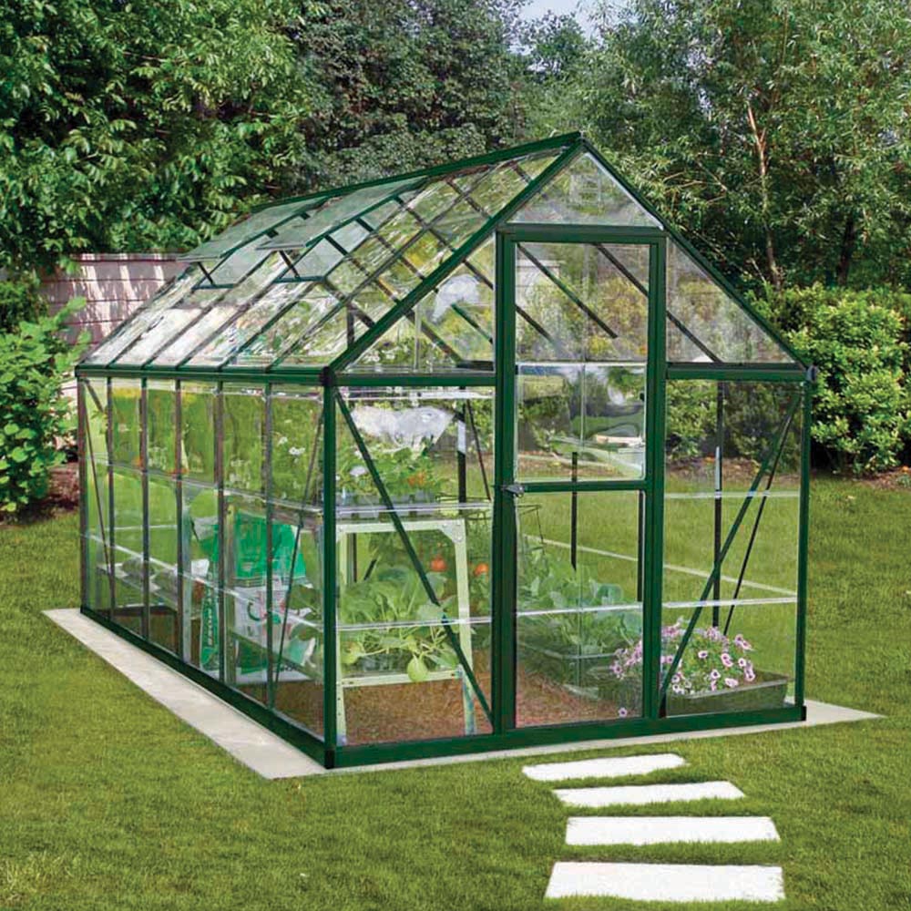 Palram Canopia Harmony Green Polycarbonate 6 x 12ft Greenhouse Image 6