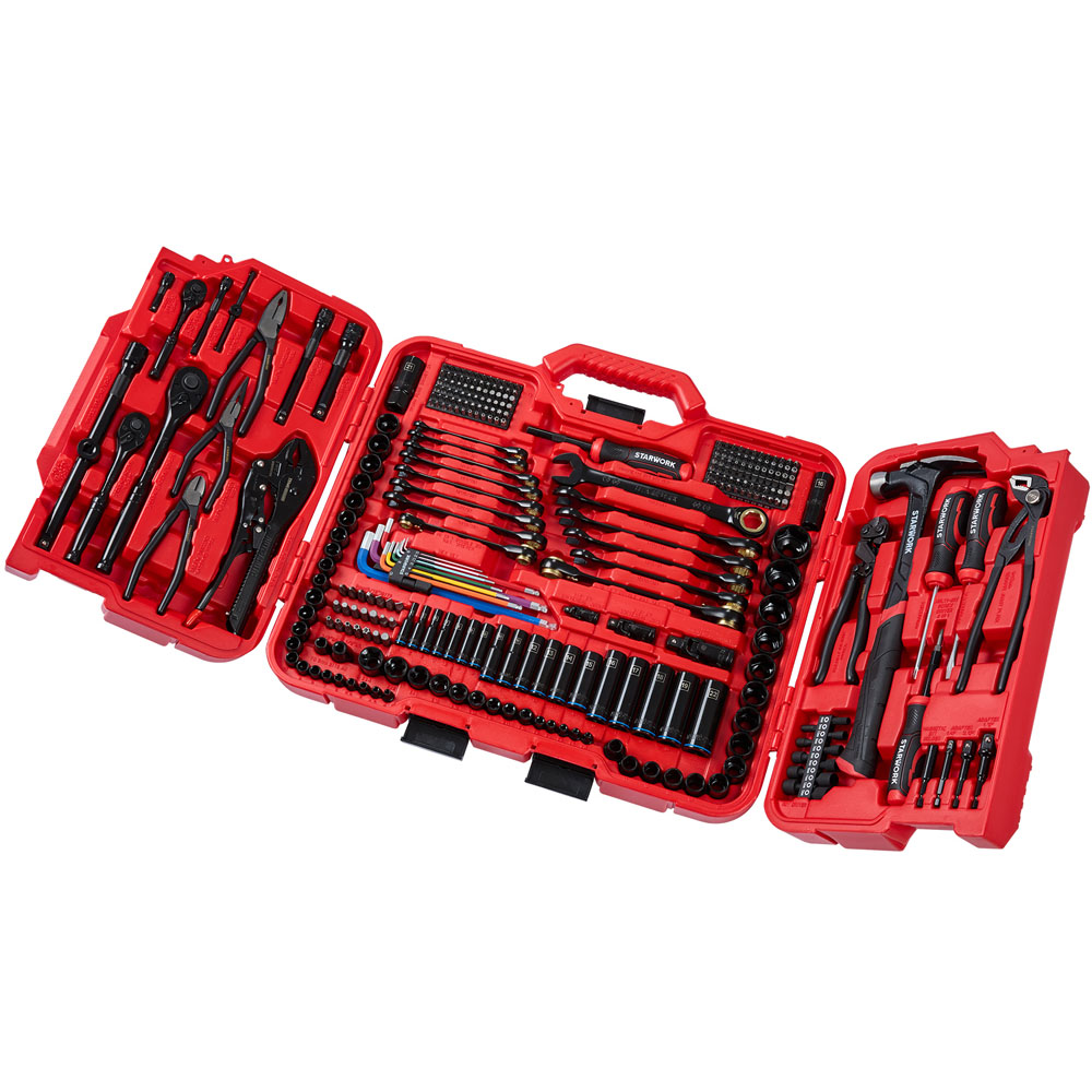 STARWORK True Mechanic 306 Piece Mechanics Tool and Socket Set Image 3