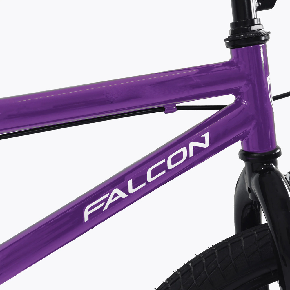 Falcon Storm 20-inch Purple BMX Bike Image 7